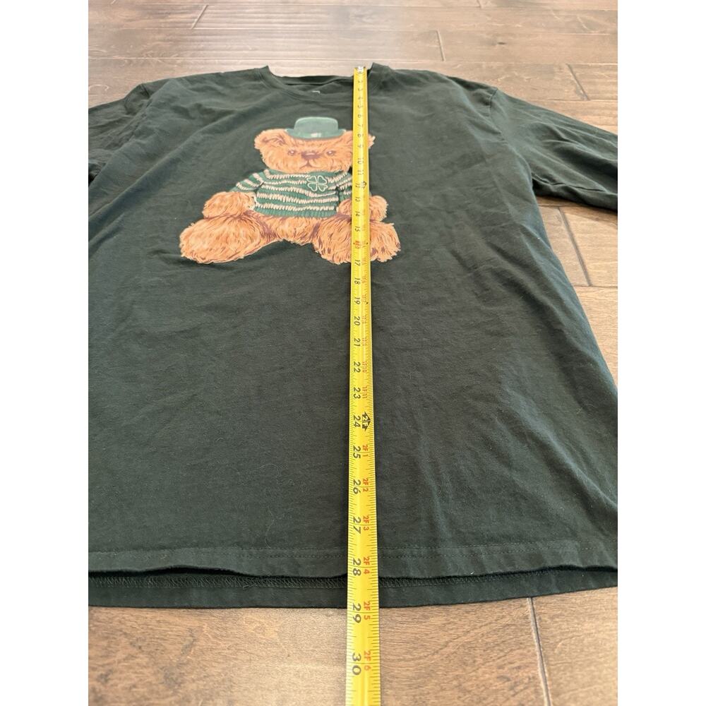 Ripple Junction Mens Green Bear St. Patrick Graphic Cotton T-Shirt Size L Large - Picture 6 of 7